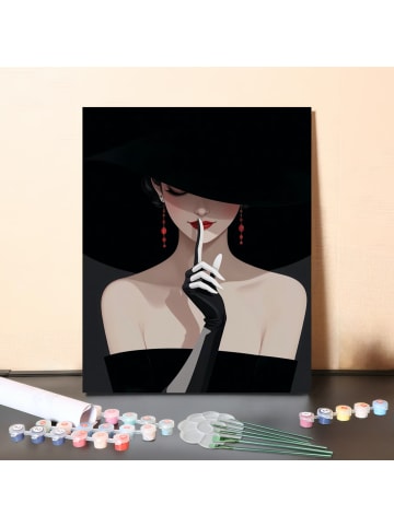 ARTNANAS DIY Malen nach Zahlen Set-"Geheimnis" 
