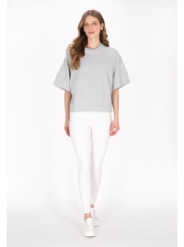DreiMaster Women Sweatshirt in grey melange