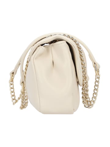 Valentino Frisia Schultertasche 24 cm in ecru