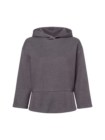 OPUS Kapuzenpullover Glittero in grau silber - 0001