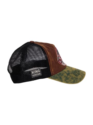 King Kerosin King Kerosin Trucker Cap Bobber Garage in braun
