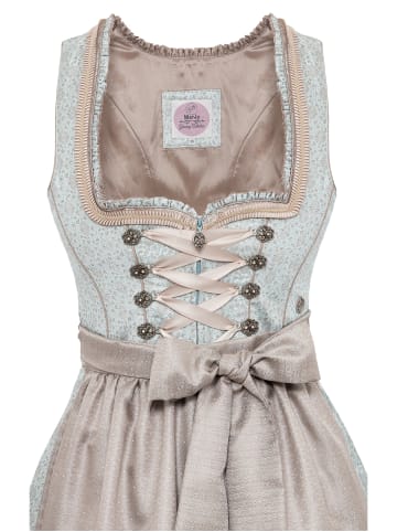 MarJo Dirndl ELVINA in eisblau-taupe