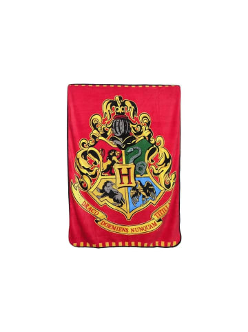 Warner Bros Kuscheldecke Hogwarts in rot
