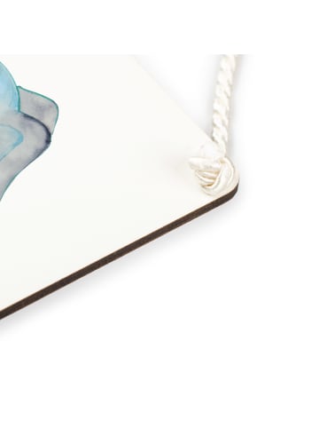 Mr. & Mrs. Panda Schild Elefant Seifenblasen mit Spruch in Transparent