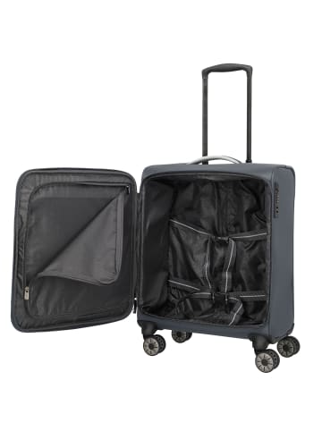 travelite Jetpack Max 4 Rollen Kabinentrolley 55 cm in anthrazit
