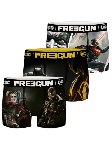 Freegun Trunk Freegun Comic Jungen Boxershorts 3er Pack in Mehrfarbig