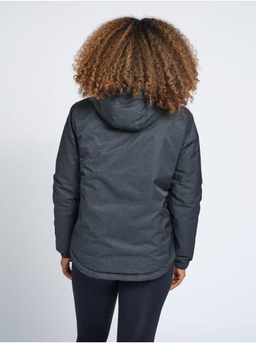 Hummel Halbreißverschluss Jacke Hmlayda Lebensstil Damen in BLACK MELANGE