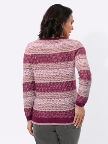 WITT WEIDEN Pullover in malve-hortensie-gemustert