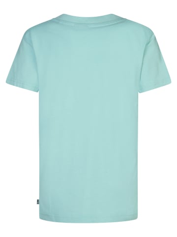 Petrol Industries T-Shirt mit Logo Seashimmer in Blau