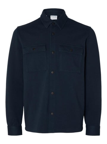 Selected Sweatshirt in Navy Blazer