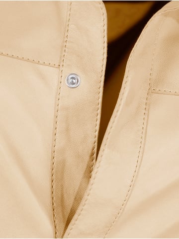 Maze Lederhemd 42021102 in sand