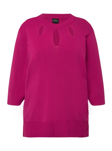 Ulla Popken Pullover in magenta