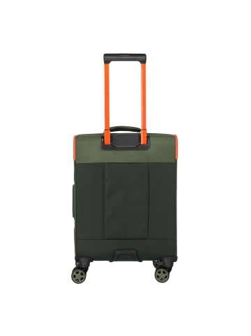 travelite Color Craze 4 Rollen Kabinentrolley S 55 cm oliv