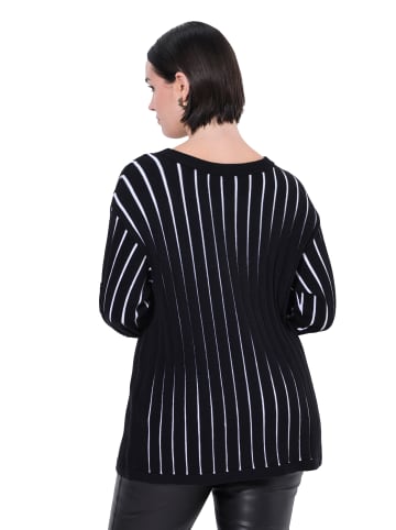 Ulla Popken Pullover in schwarz