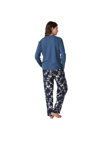 J and J Brothers Schlafanzug in Blue