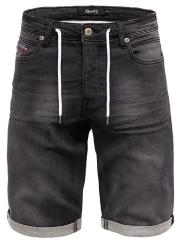 REPUBLIX Jeansshorts JACE in Schwarz