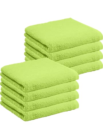 REDBEST Frottier Duschtuch 8er-Pack Oceanside in apfelgrün