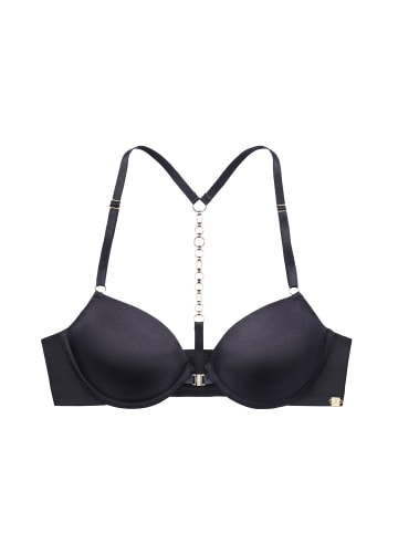 JETTE Push-up-BH in schwarz