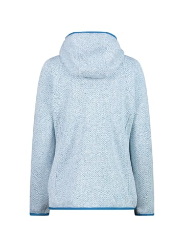 cmp Fleece- Unterjacke, Hoodie WOMAN JACKET FIX HOOD in Blau