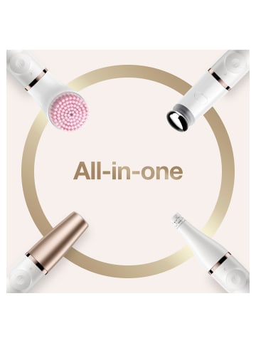 Braun Epilierer "FaceSpa Pro-912" in Weiß