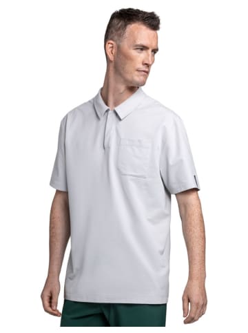 Schöffel Polo "Polo Shirt Style Serenio MEN" in stone grey