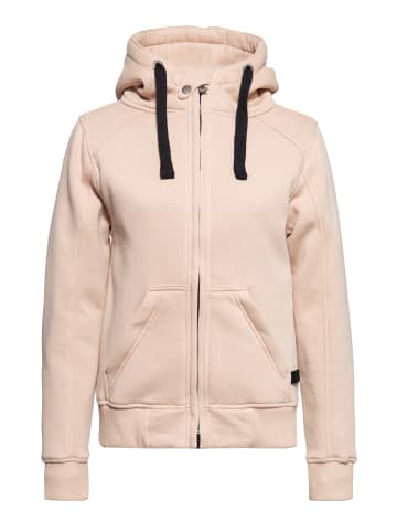 Queen Kerosin Queen Kerosin Sweatjacke mit Kapuze in beige