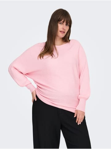 ONLY Carmakoma Strickpullover in Rose Shadow