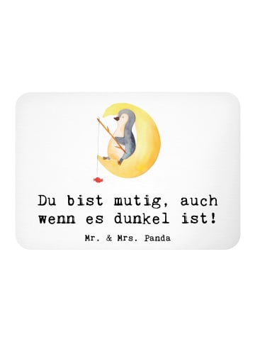 Mr. & Mrs. Panda Pinnwand Magnet Angst vor Dunkelheit überwinden... in Weiß