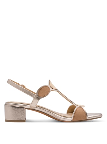 Marco Tozzi Sandale Sandalette in metallic