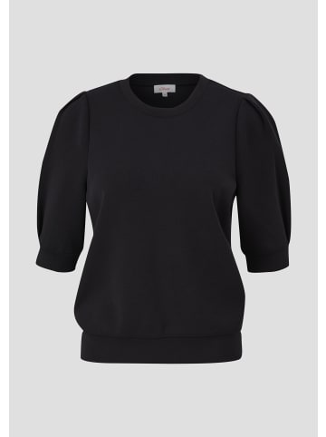 s.Oliver Sweatshirt in 9999_schwarz