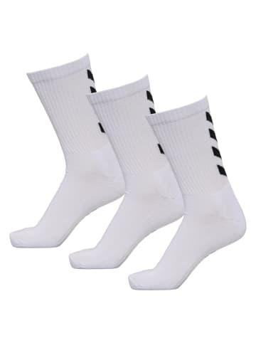 Hummel Hummel Low Socken Fundamental 3-Pack Erwachsene in WHITE