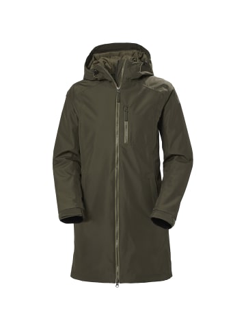 Helly Hansen W LONG BELFASTWINTER JACKET in Grün