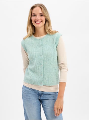 Marie Lund Weste in mint hellblau - 0008