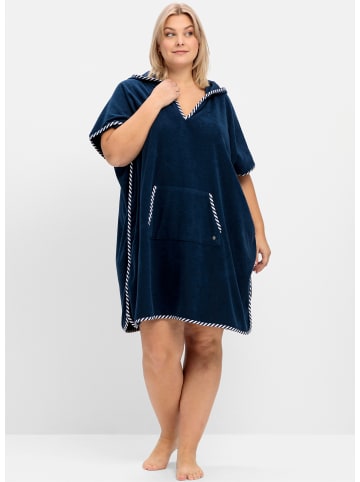 sheego Bademantel in marine