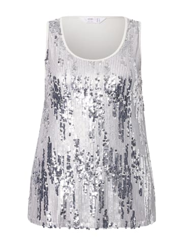 Angel of Style Blusentop in silber