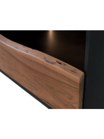 Giner y Colomer TV-Schrank aus natürlichem und schwarzem Akazienholz in Brown