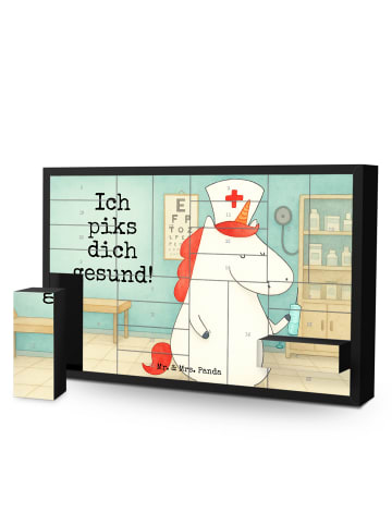 Mr. & Mrs. Panda Befüllbarer Adventskalender Einhorn Krankenschw... in Weiß