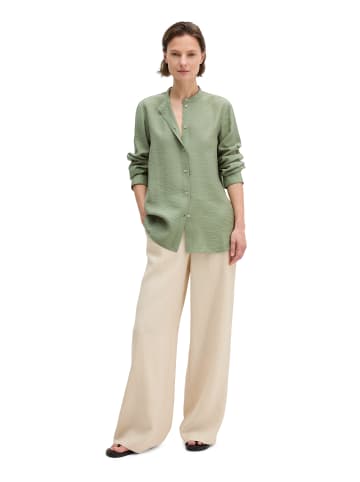 Marc O'Polo Crinkle-Bluse regular in Fresh Sage