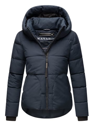 Navahoo Steppjacke Lachperle XIV in Navy