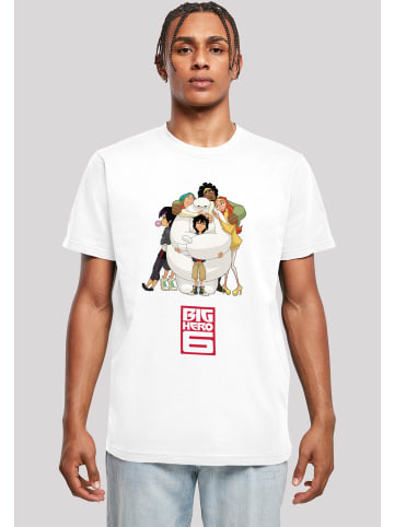 F4NT4STIC T-Shirt Disney Big Hero 6 Baymax Hug in weiß