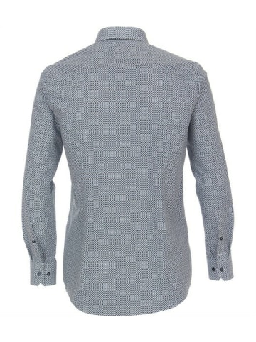Venti Langarm Business Hemd für Herren in blau