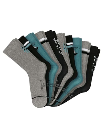 Schiesser Socken 10er Pack in Grau