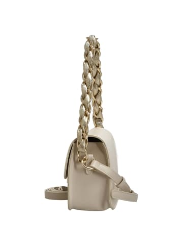 Seidenfelt Hallila Boxy Crossbag - Schultertasche 21 cm (black) in beige