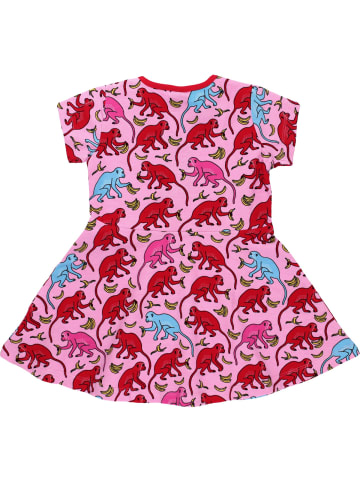 Villervalla Kleider Affe in rosa/pink