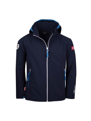 Trollkids Softshell Jacke Kvalvika in dark navy
