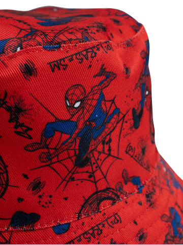 Spiderman Spiderman Fischerhut Bucket Hat Sonnenhut Sonnenschutz Anglerhut in blau