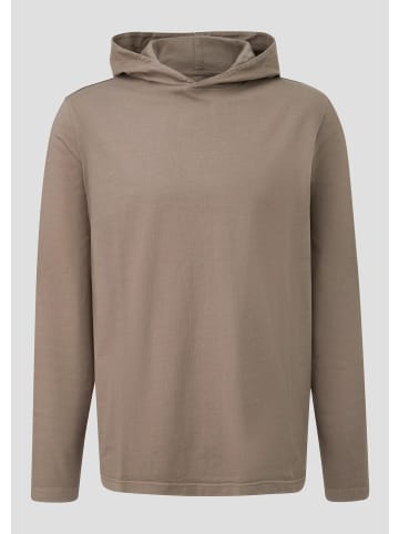 QS T-Shirt in 8915_dunkelbraun