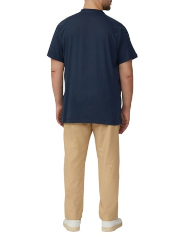 S. Oliver Knopfleisten T-Shirt für Herren in blau