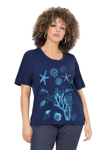 Ulla Popken Shirt in tintenblau