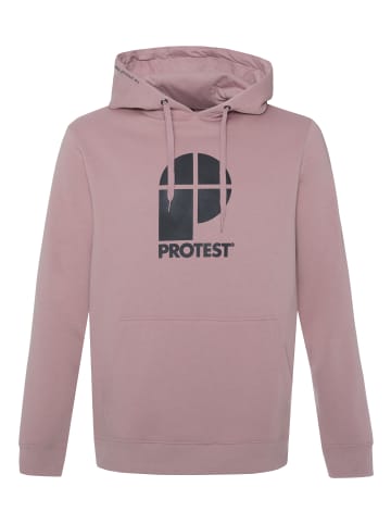 Protest " CLASSIC LOGO HOODY in Mauvepink